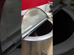 Stainless Steel Holding Tank For Cocoa Mass Chocolate Spread 1000l