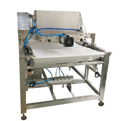 Pneumatic Depositor 100kg/H Chocolate Chip Making Machine