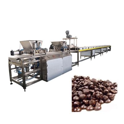 Pneumatic Depositor 100kg/H Chocolate Chip Making Machine