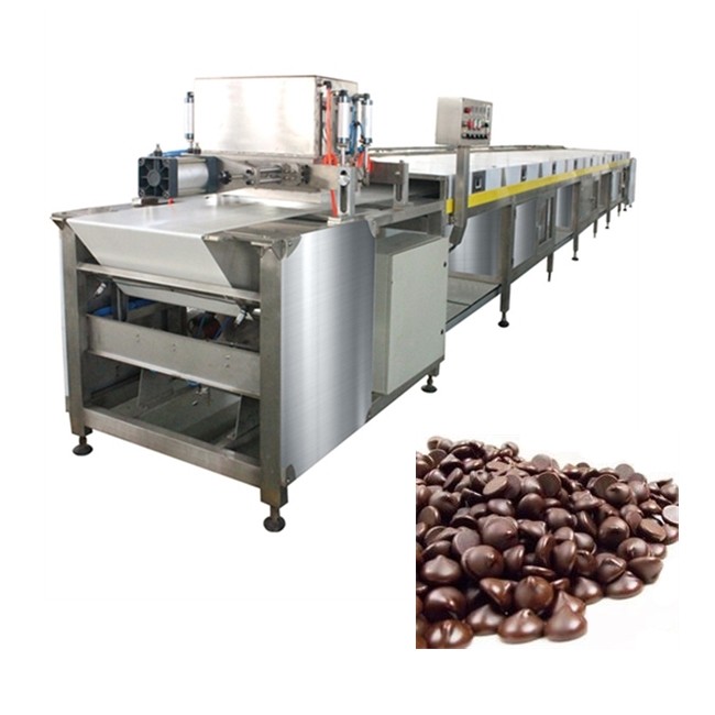 Pneumatic Depositor 100kg/H Chocolate Chip Making Machine